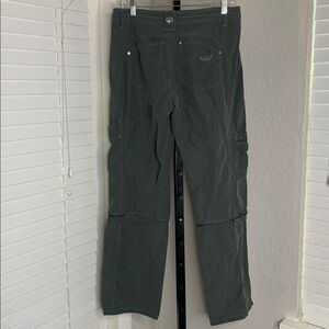 Kuhl hiking gorpcore outdoor utility performance activewear pants size 10
